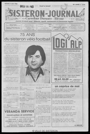 Le Sisteron Journal du 04/06/1988