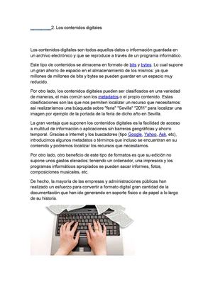 Contenidos Digitales