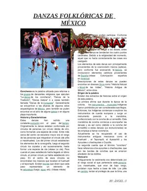 Danzas Folklóricas De México