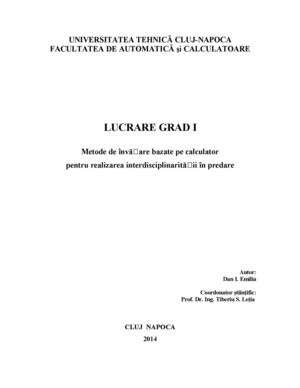 Pagina Coperta Titlu