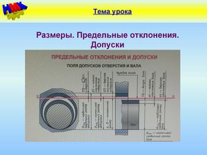 Презентация Размеры