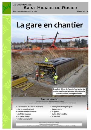 Bulletin Municipal N 50 Mars 2013