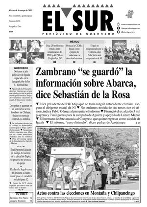 El Sur Viernes 08052015