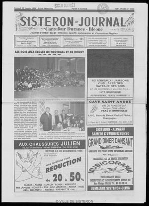 Le Sisteron Journal du 20/01/1996