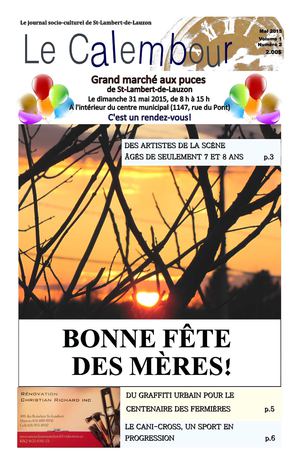 Calembour Vol1 No2 Mai 2015