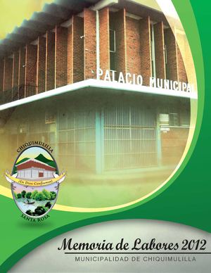 Memoria De Labores Chiquimulilla 2012