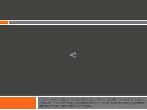 Linguagem Formal Informalv0