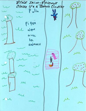 Pique-nique avec les animaux