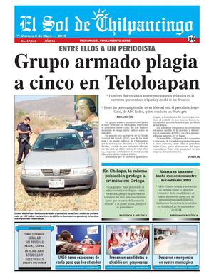 El Sol De Chilpancingo 08 Mayo 2015 Seccion A