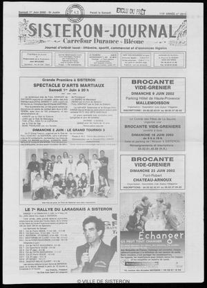 Le Sisteron Journal du 01/06/2002