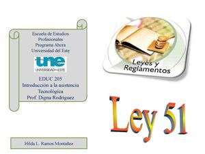 Ley 51 (3) (1).