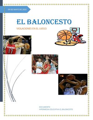 Violaciones Baloncesto Pdf
