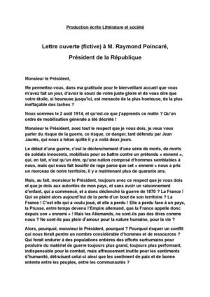 Production éCrite Littérature Et Société