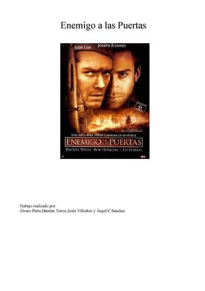 Enemigo A Las Puertas