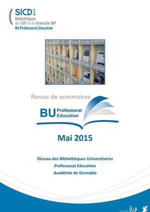Revue de Sommaires Mai 2015