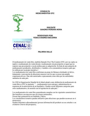 Medicamentos Eticos Y Otc