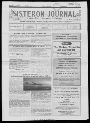 Le Sisteron Journal du 02/06/2007