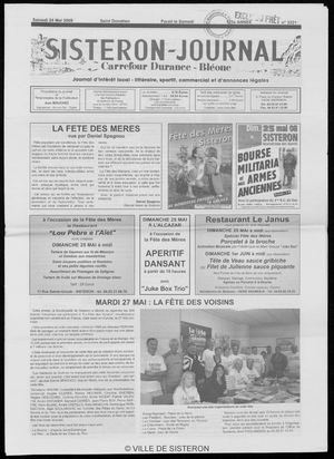Le Sisteron Journal du 24/05/2008
