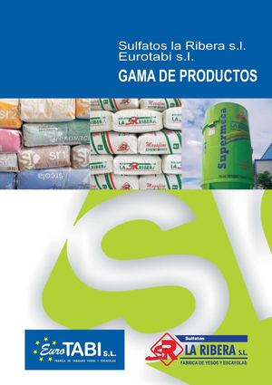 Catalogo Gama Sulfatos La Ribera
