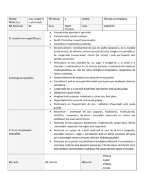 Fitxa d'Educació Física