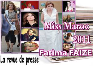 Miss Maroc 2011 Fatima Faize