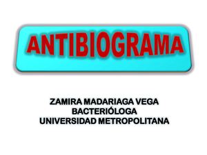 Antibiograma