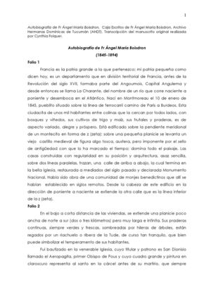 Autobiografia Boisdron