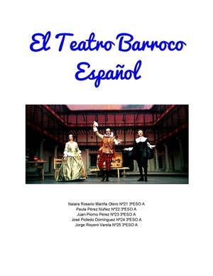 Teatro barroco