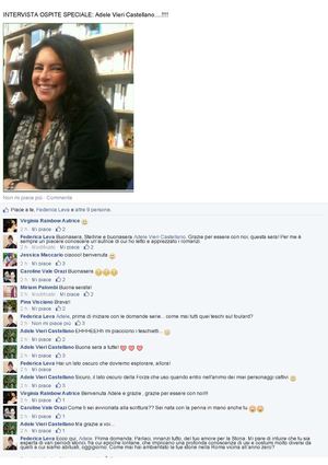 La scrittrice Adele Vieri Castellano si racconta