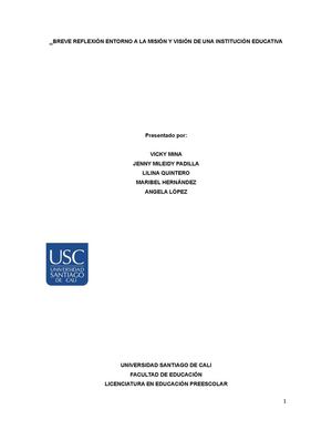 Analisis Liceo Moderno Ciudad De Cali