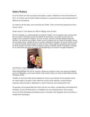 Sobre Rubius