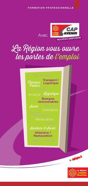 Cap avenir : élaborer un projet professionnel solide