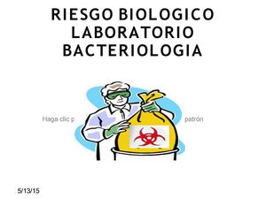 Riesgo Biologico
