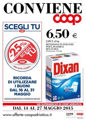 Volantino Coop Veneto Dal 14 Al 27 Maggio