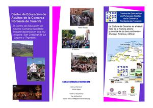 Folleto CEPA Comarca Nordeste de Tenerife