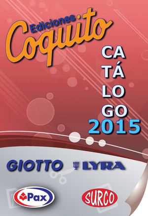 CATÁLOGO 2013 EDICIONES COQUITO