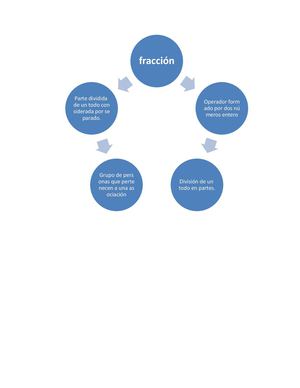 Organizador Grafico De Fraccion