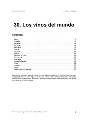Los Vinos Del Mundo