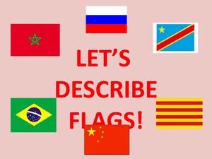 Let’s Describe Flags