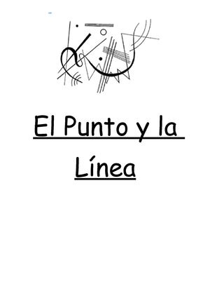 El Punto Y La Línea