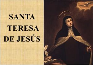 Cronología De Santa Teresa En La Edad Moderna