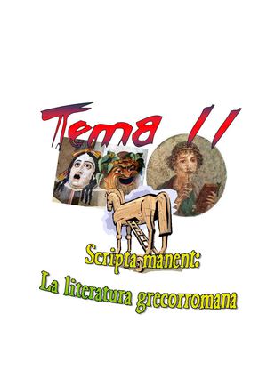 Tema 11 - La Literatura Grecorromana
