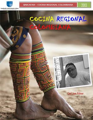 Recetario De Cocina Colombiana Retroalimentada