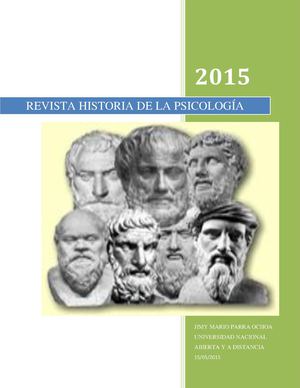 Revista Historia De La Psicología