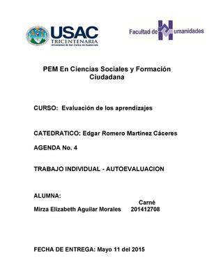 Caratula MIRZA ELIZABETH AGUILAR MORALES  CIENCIAS SOCIALES Y FORMACIÓN CIUDADANA