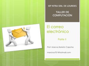 Correo Electrónico PARTE 2
