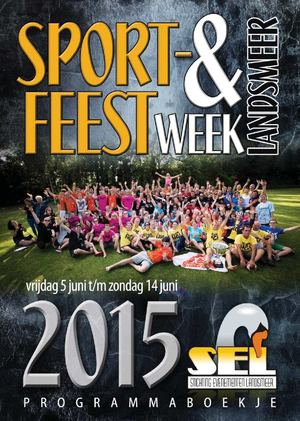 Programma Sport- en Feestweek 2015
