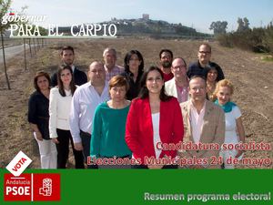 Resumen Programa Electoral PSOE El Carpio Elecciones Municipales 2015