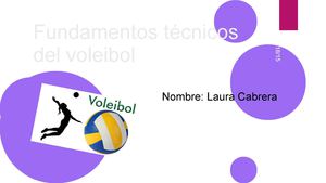 Fundamentos Técnicos Del Voleibol