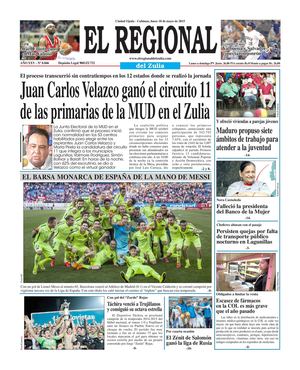 El Regional del Zulia 18-05-2015